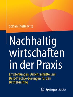 cover image of Nachhaltig wirtschaften in der Praxis